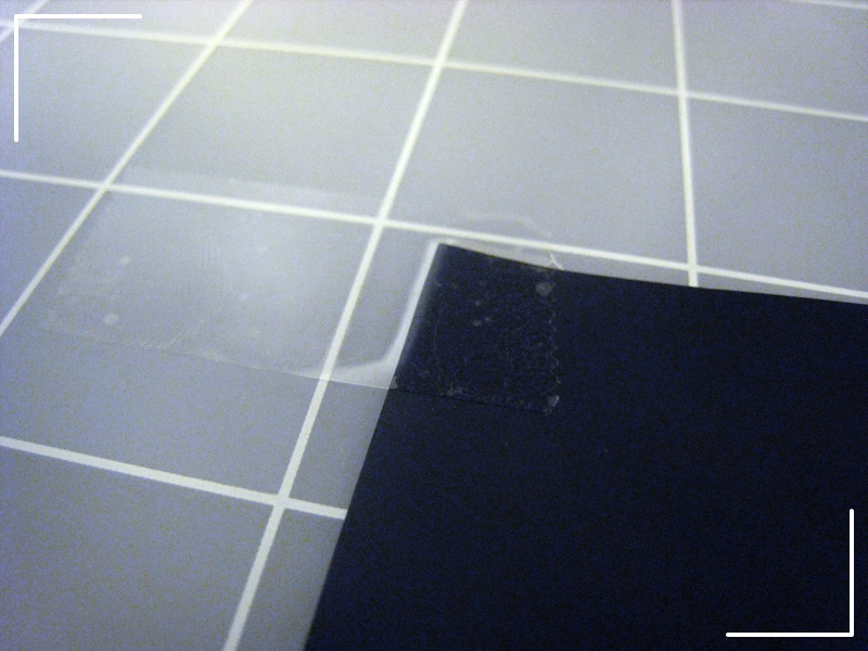 Tape Foil to Mat, Add Bird on Top